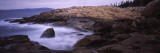 Waves Breaking Against Rocks  Schoodic Peninsula  Acadia National Park  Maine  USA