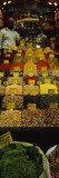 Two Vendors Standing in a Spice Store  Istanbul  Turkey