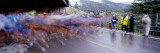 Athletes Running in a Race  Humboldt County  California  USA