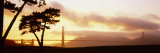 Golden Gate Bridge at Sunset  San Francisco  California  USA