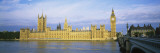 Government Building at the Waterfront  Thames River  Houses of Parliament  London  England