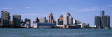 Buildings at the Waterfront  Detroit  Wayne County  Michigan  USA