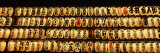 Paper Lanterns Lit Up in a Row  Senso-Ji Temple  Asakusa  Taito Ward  Tokyo Prefecture  Japan
