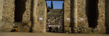Ruins of a Roman Theater  Merida  Badajoz  Spain