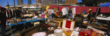 Group of People in a Flea Market  Hell's Kitchen  Manhattan  New York City  New York State  USA