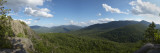 Clouds over a Mountain Range  Adirondack Mountains  New York State  USA