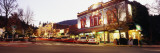 Cars Parked at the Roadside  Ashland  Oregon  USA