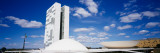 View of a Building  National Congress Building  Brasilia  Brazil