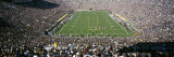 Aerial View of a Football Stadium  Notre Dame Stadium  Notre Dame  Indiana  USA