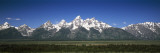 Teton Point Turnout  Teton Range  Grand Teton National Park  Wyoming  USA