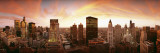 Sunset Skyline Chicago Il  USA