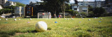 Soccer Balls in a Soccer Field  San Francisco  California  USA
