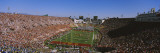 High Angle View of a Football Stadium Full of Spectators  Los Angeles Memorial Coliseum