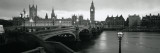 Bridge across a River  Westminster Bridge  Houses of Parliament  Big Ben  London  England