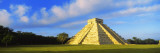Pyramid in a Field  Kukulkan Pyramid  Chichen Itza  Yucatan  Mexico