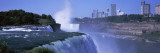Waterfall with City Skyline in the Background  Niagara Falls  Ontario  Canada