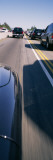Traffic on a Road  Hov Lane  Interstate 405  City of Los Angeles  California  USA