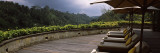 Lounge Chairs and Umbrellas in a Resort  Ubud Hanging Gardens  Ayung Valley  Ubud  Bali  Indonesia