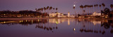 Reflection of Trees in Water  Santa Barbara  California  USA