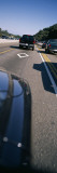 Traffic on a Road  Hov Lane  Interstate 405  City of Los Angeles  California  USA