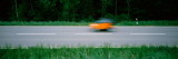 Car on the Road  Baden-Wurttemberg  Germany