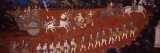Ramayana Murals in a Palace  Royal Palace  Phnom Penh  Cambodia