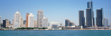 Skyline Detroit Mi  USA