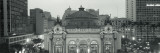 High Section View of a Theatre at Dusk  Theatro Municipal  Sao Paulo  Brazil