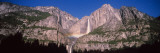 Lunar Rainbow over the Upper and Lower Yosemite Falls  Yosemite National Park  California  USA