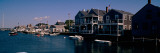 Stilt Houses at the Waterfront  Nantucket  Massachusetts  USA