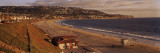 High Angle View of a Coastline  Redondo Beach  Los Angeles County  California  USA