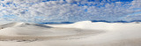 Gypsum Sand Dunes in Desert  White Sands National Monument  Alamogordo  Otero County  New Mexico