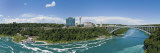 Arch Bridge across a River  Rainbow Bridge  Niagara River  Niagara Falls  Ontario  Canada