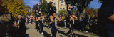 Parade in a University Campus  University of Notre Dame  South Bend  Indiana  USA