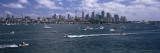 Boats in the Sea  Sydney Harbor  Sydney  New South Wales  Australia