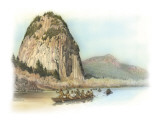 Five Canoes of Corpsmen on the Columbia River