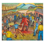 A Fist Fight Scene Between Ivan Ginther and Jack Murphy at Egan's Ranch Near Salem