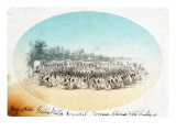 Walla Walla Council / Governor Stevens with Indians