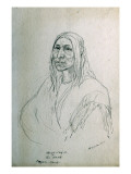 Portrait of Ap-Ye-Cay-E the Skunk Piegan Chief