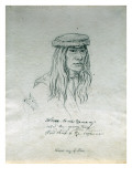 Portrait of We-Ah-Te-Na-Tee-Ma-Ny the Young Chief Head Chief of the Cayuses