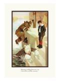 Teddy Roosevelt's Bears: Teddy B and Teddy G in the Water