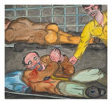 Three Men in the `Time Tank'