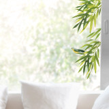 Leaves and bird  (Window Decal)