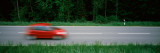 Car on the Road  Baden-Wurttemberg  Germany