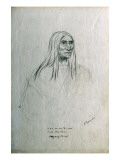 Portrait of Nen-Ne-As-Ta-Cui Chief Mountain Piegan Chief