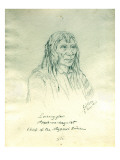 Portrait of Looking Glass Apash-Wa-Hay-Ikt Chief of the Nez Perce Indians