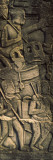 Sculptures in a Temple  Bayon Temple  Angkor  Cambodia