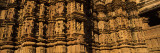 Carving Details of Temple  Khajuraho Temple  Khajuraho  Chhatarpur District  Madhya Pradesh  India