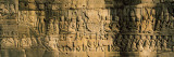 Sculptures in a Temple  Bayon Temple  Angkor  Cambodia