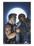 Marvel Team-Up 8 Cover: Punisher and Blade
